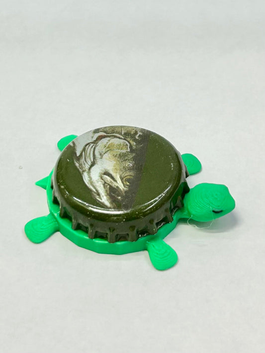 Bell's Two Hearted IPA - Bottle Cap Magnet Turtle Shell Shocked Art