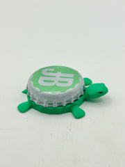 Josephsbrau Brewing (JB - Green) - Bottle Cap Magnet Turtle Shell Shocked Art