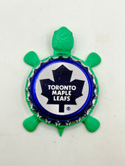 Toronto Maple Leafs (Labatt Brewing) - Bottle Cap Magnet Turtle Shell Shocked Art