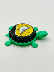 Terschellinger Bierbrouwerij Schoemrakker - Bottle Cap Magnet Turtle Shell Shocked Art