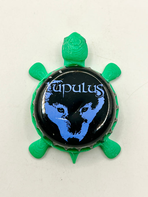 Lupulus Hopera (Blue) - Bottle Cap Magnet Turtle Shell Shocked Art