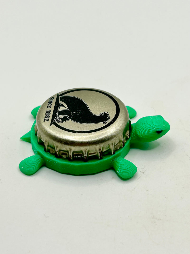Polar Beverages - Bottle Cap Magnet Turtle (Copy) Shell Shocked Art