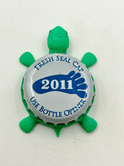 Sierra Nevada Bigfoot Expedition (2011) - Bottle Cap Magnet Turtle Shell Shocked Art