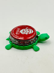 Coca Cola (Santa) - Bottle Cap Magnet Turtle Shell Shocked Art