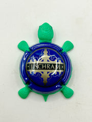 Schramsberg Vineyards (Blue) - Bottle Cap Magnet Turtle Shell Shocked Art
