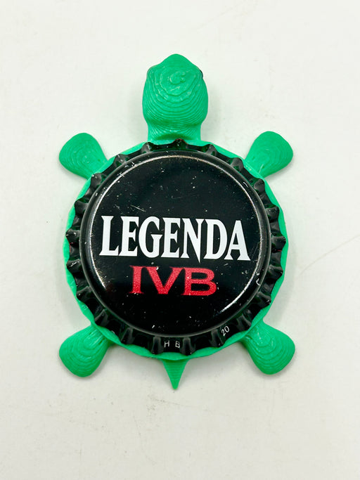 Legenda IVB - Bottle Cap Magnet Turtle Shell Shocked Art