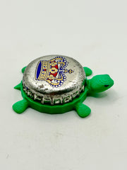 Crown, Heileman’s Brewing - Bottle Cap Magnet Turtle (Copy) Shell Shocked Art