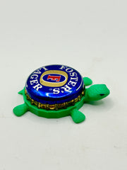 Foster’s Lager - Bottle Cap Magnet Turtle Shell Shocked Art