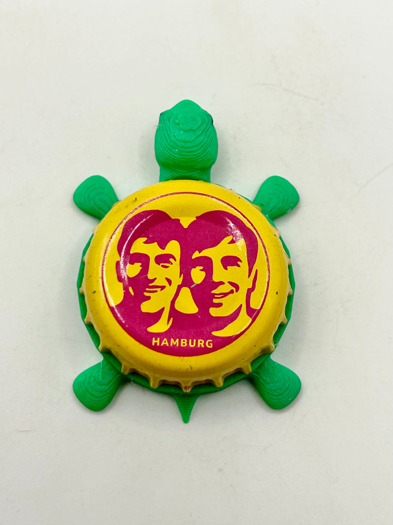 Fritz Cola (Hamburg, Silver) - Bottle Cap Magnet Turtle (Copy) Shell Shocked Art