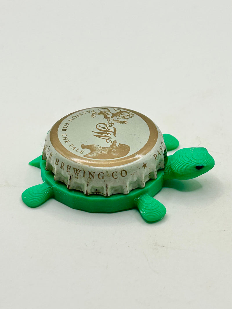 Firestone Walker Brewing (Lion) - Bottle Cap Magnet Turtle (Copy) Shell Shocked Art
