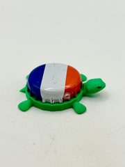 Netherlands Flag - Bottle Cap Magnet Turtle Shell Shocked Art
