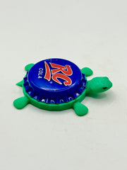 RC Cola (International) - Bottle Cap Magnet Turtle Shell Shocked Art
