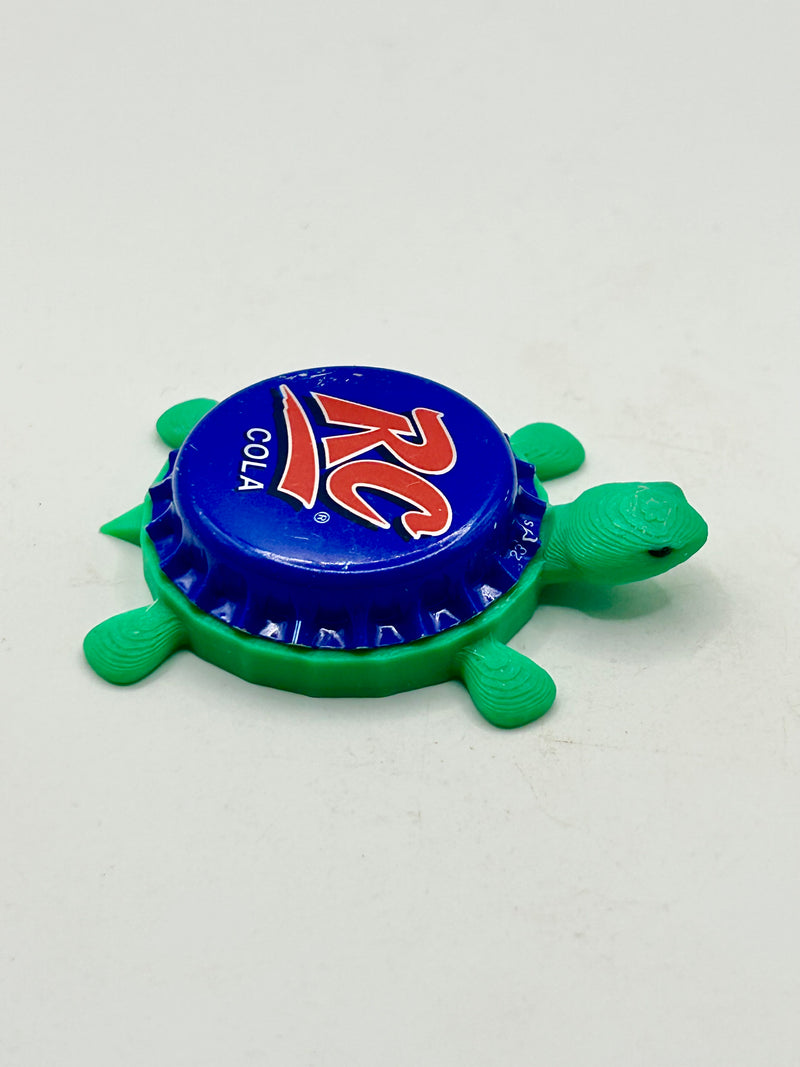 RC Cola (International) - Bottle Cap Magnet Turtle Shell Shocked Art