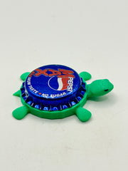 Pepsi Max - Bottle Cap Magnet Turtle Shell Shocked Art