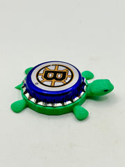Boston Bruins Labatt Brewing - Bottle Cap Magnet Turtle Shell Shocked Art
