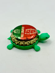 Chlapsky Tym Beer (Czech Republic) - Bottle Cap Magnet Turtle Shell Shocked Art