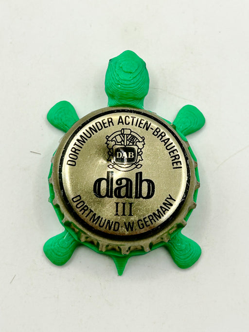 DAB (Vintage) - Bottle Cap Magnet Turtle Shell Shocked Art