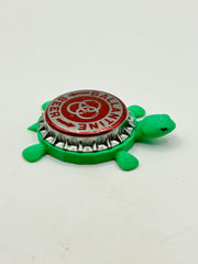 Ballantine Ale (Red & Silver) - Bottle Cap Magnet Turtle Shell Shocked Art