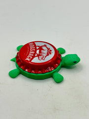 Hogs Back Brewery (United Kingdom) - Bottle Cap Magnet Turtle Shell Shocked Art