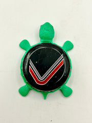 Molson Carling Black Label - Bottle Cap Magnet Turtle (Copy) Shell Shocked Art