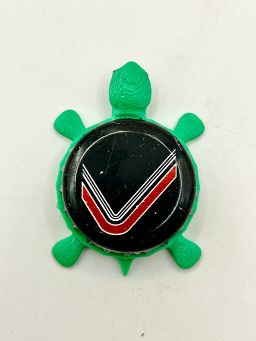 Molson Carling Black Label - Bottle Cap Magnet Turtle (Copy) Shell Shocked Art