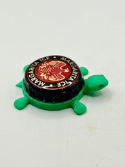 Margarita Ice (Carolina Brewing) - Bottle Cap Magnet Turtle Shell Shocked Art