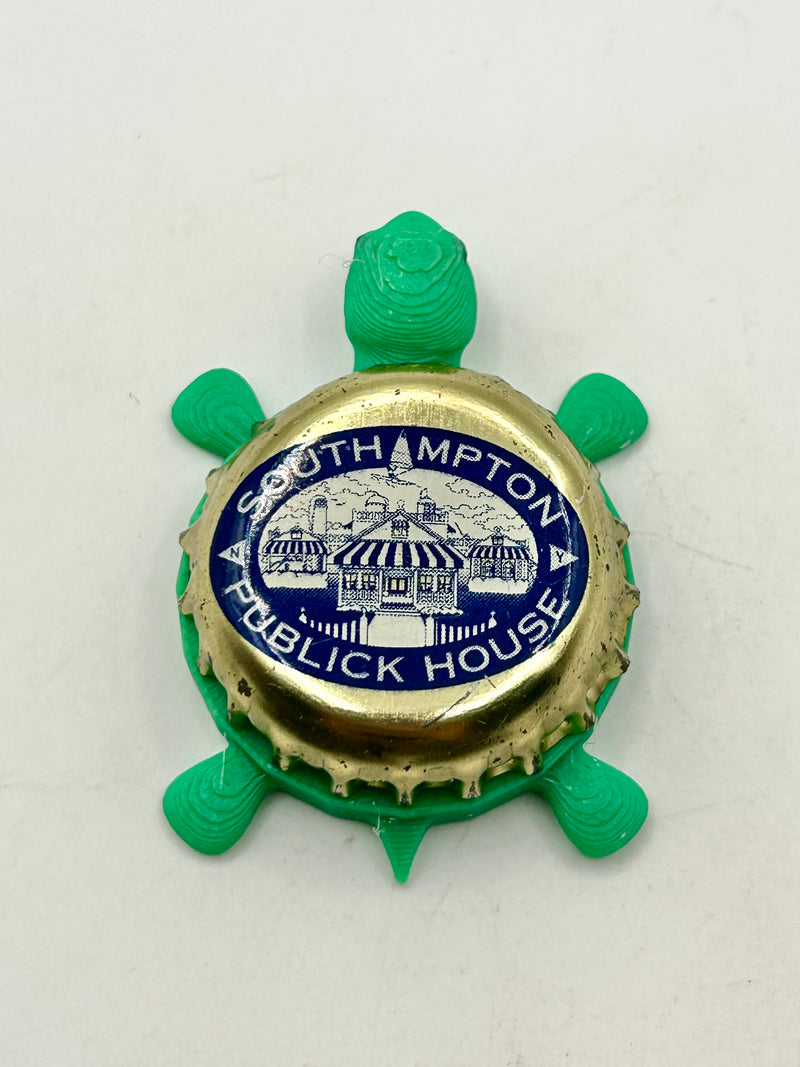 Southampton (Publick House) - Bottle Cap Magnet Turtle Shell Shocked Art