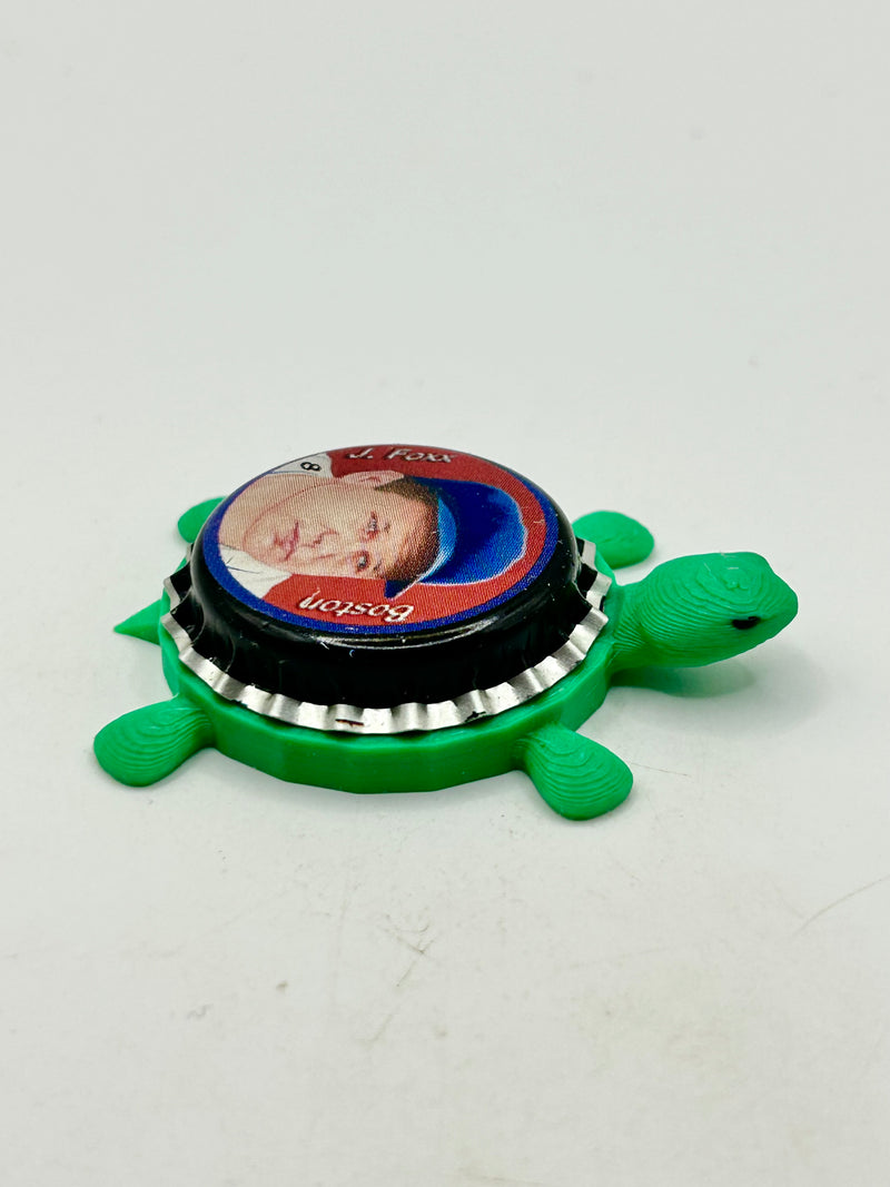 Jimmie Foxx, Helmar Brewing Big League Brew (#8) - Bottle Cap Magnet Turtle Shell Shocked Art