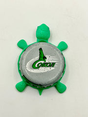 Sokol Pivovarnia Moskva Efes Beer (Russia) - Bottle Cap Magnet Turtle Shell Shocked Art