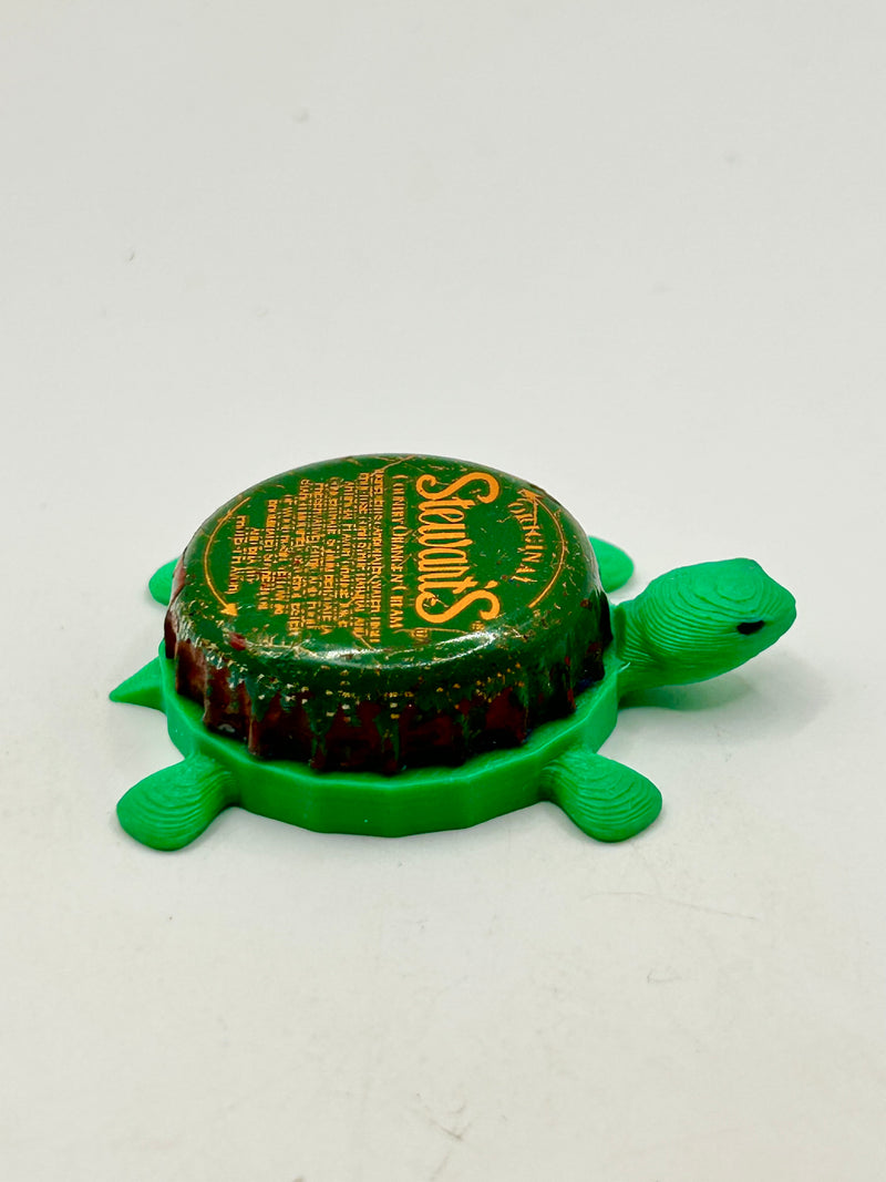 Stewarts Country Orange Cream - Bottle Cap Magnet Turtle Shell Shocked Art