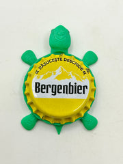 Beegenbier- Bottle Cap Magnet Turtle (Copy) Shell Shocked Art