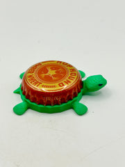 Hop Hound Amber Wheat - Bottle Cap Magnet Turtle Shell Shocked Art