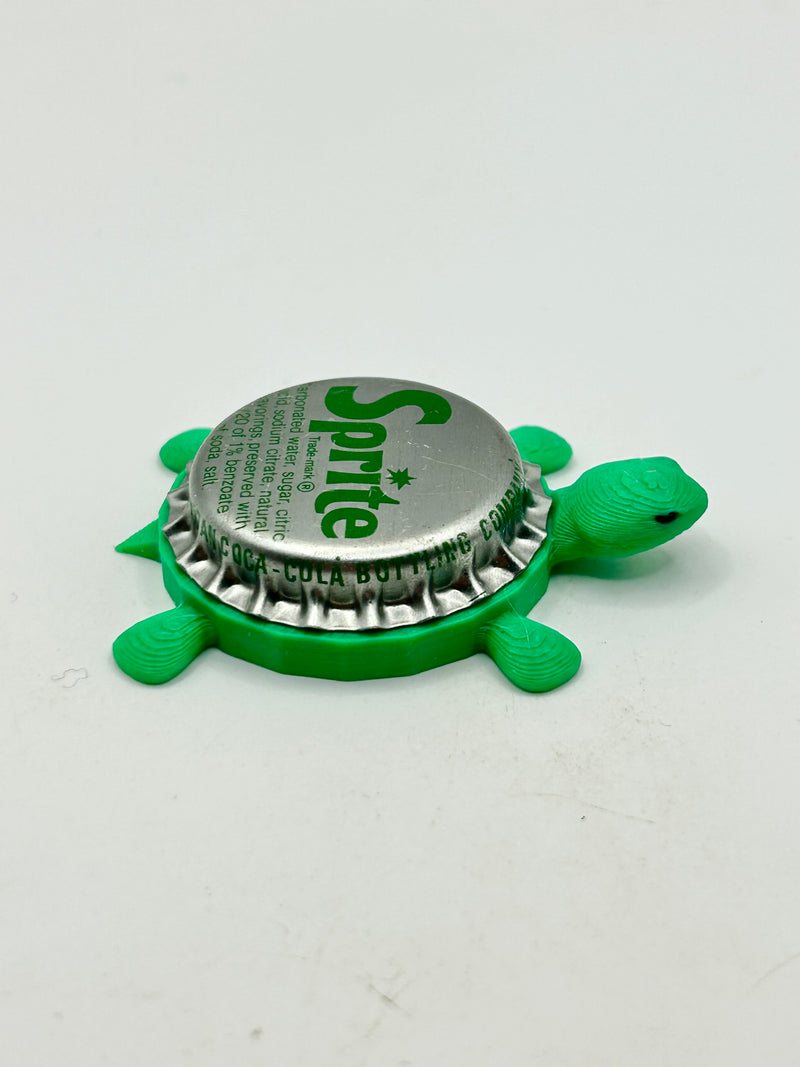 Sprite (Silver - Vintage) - Bottle Cap Magnet Turtle Shell Shocked Art