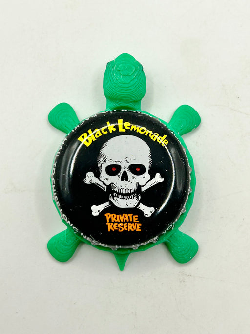 Black Lemonade - Bottle Cap Magnet Turtle Shell Shocked Art