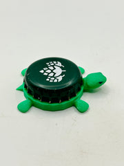 Karlsberg Brauerei - Bottle Cap Magnet Turtle Shell Shocked Art