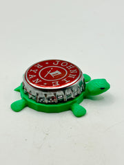 Johnnie Ryan Soda (Red) - Bottle Cap Magnet Turtle Shell Shocked Art