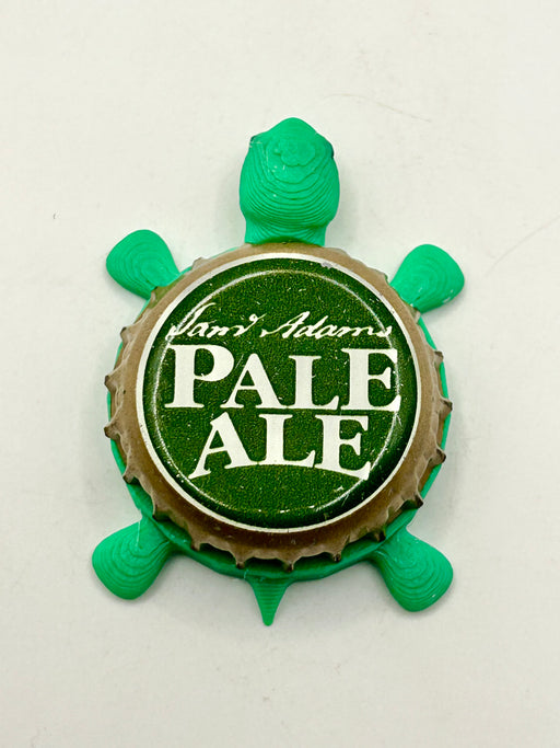 Sam Adams Pale Ale (Vintage) - Bottle Cap Magnet Turtle Shell Shocked Art