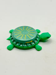 Berika Lemon - Bottle Cap Magnet Turtle Shell Shocked Art