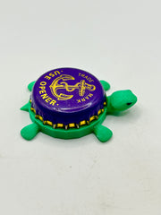 Anchor Brewing (Purple) - Bottle Cap Magnet Turtle (Copy) Shell Shocked Art