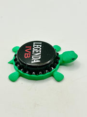 Legenda IVB - Bottle Cap Magnet Turtle Shell Shocked Art