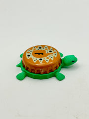 Freddie’s Soda - Bottle Cap Magnet Turtle Shell Shocked Art