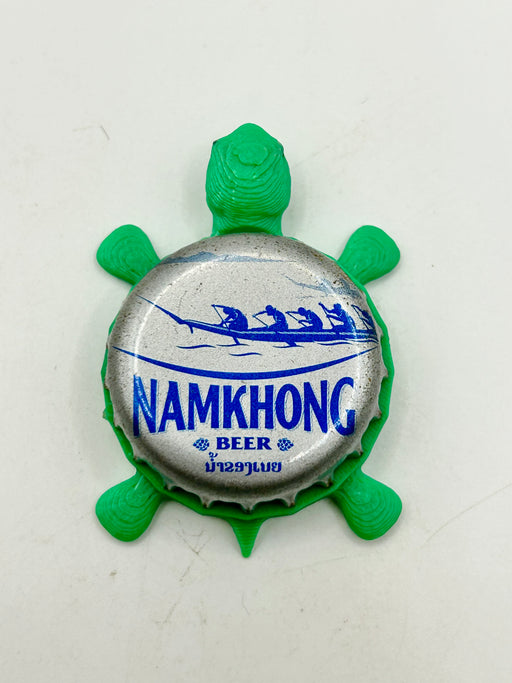 Namkong Brewing - Bottle Cap Magnet Turtle (Copy) Shell Shocked Art