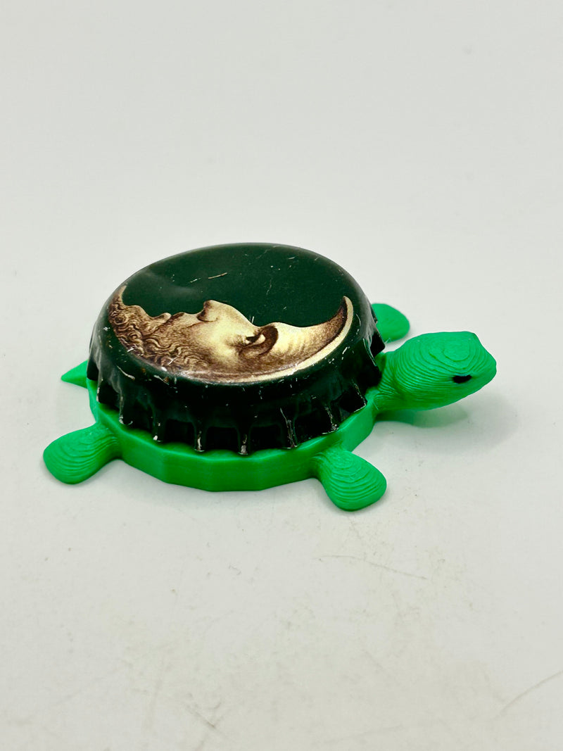 Straffe Hendrik (Belgium) - Bottle Cap Magnet Turtle Shell Shocked Art