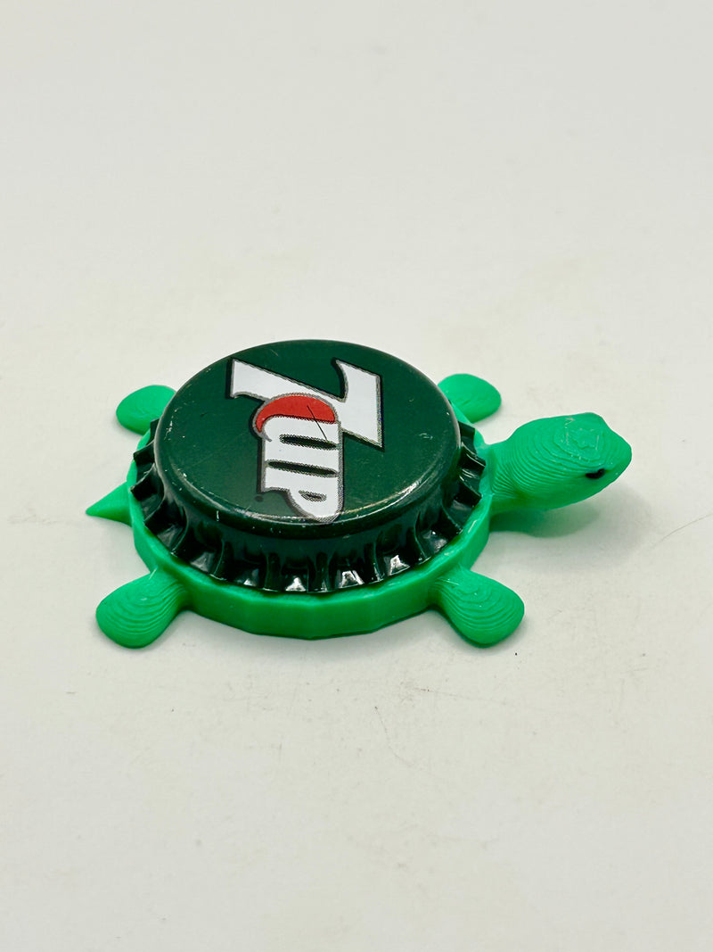 7 Up (International Variation) - Bottle Cap Magnet Turtle Shell Shocked Art