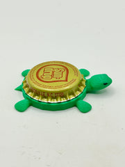 Sun Drop (Vintage, Yellow) - Bottle Cap Magnet Turtle (Copy) Shell Shocked Art