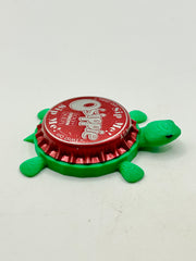 O’sippie Soda - Bottle Cap Magnet Turtle (Copy) Shell Shocked Art