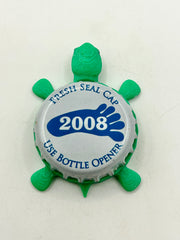 Sierra Nevada Bigfoot Expedition (2008) - Bottle Cap Magnet Turtle Shell Shocked Art