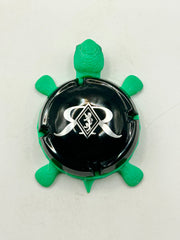Ruffino Wine - Bottle Cap Magnet Turtle Shell Shocked Art