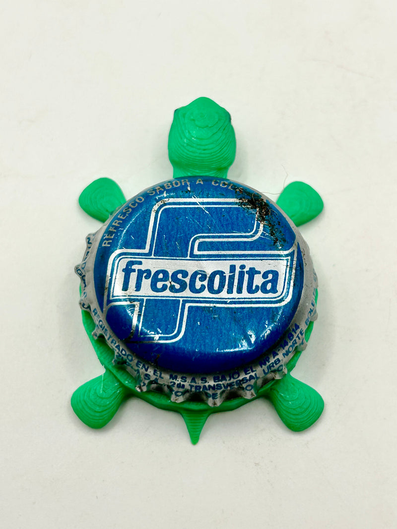 Frescolita (Venezuela) - Bottle Cap Magnet Turtle (Copy) Shell Shocked Art