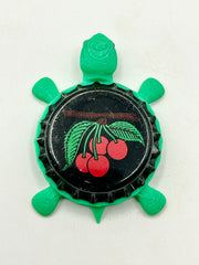 Brasserie Belle-Vue - Bottle Cap Magnet Turtle Shell Shocked Art